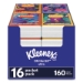 On The Go Packs Facial Tissues, 3-Ply, White, 10 Sheets/Pouc