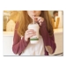 96-Series Cold Cup, 16 oz, Plastic, Clear/Green, 1,000/Carto