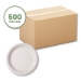 Nourish Molded Fiber Tableware, Compostable, Plate, Sugarcan