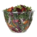 Salad Bowls, 48 oz, 6.69" Diameter x 4.38" h, Clear, Plastic