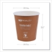 World Art Renewable and Compostable Hot Cups, 10 oz, Paper,