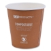 World Art Renewable and Compostable Hot Cups, 10 oz, Paper,
