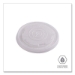 World Art PLA-Laminated Soup Container Lids, Fits 8 oz, Tran