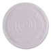 World Art PLA-Laminated Soup Container Lids, Fits 8 oz, Tran