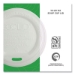 EcoLid Renewable/Compostable Hot Cup Lids, Fits 10 oz to 20