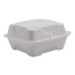 Vanguard Renewable And Compostable Sugarcane Clamshells, 6 X