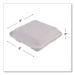 Vanguard Renewable and Compostable Sugarcane Clamshells, 3 C