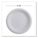 Vanguard Renewable And Compostable Sugarcane Plates, 10" Dia