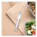 Regal Mediumweight Cutlery, Individually Wrapped, Spork, Pla