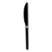 Knife WeGo Polystyrene Utensils, Knife, Plastic, Black, 1,00
