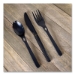 Knife WeGo Polystyrene Utensils, Knife, Plastic, Black, 1,00