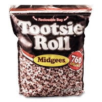 Midgees, Chocolate, 5 lb Bag, 760 Pieces