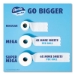 Ultra Soft Bathroom Tissue, Mega Roll, Septic Safe, 2-Ply, W