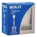 Impress Heavyweight Full-Length Polystyrene Cutlery, Spoon,