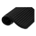 Yoga-Flex, Rectangular, Black High/Low Bubble Surface, 36" x