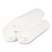 High-Density Commercial Can Liners, 10 gal, 8 mic, 24" x 24"