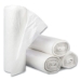 High-Density Commercial Can Liners, 60 gal, 14 mic, 38" x 60