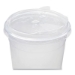 PET Lids, Strawless Sipper, Fits 32 oz Cold Cups, Plastic, C