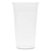 PET Plastic Cups, 32 oz, Clear, 300/Carton