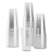 PET Plastic Cups, 24 oz, Clear, 600/Carton
