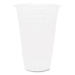 PET Plastic Cups, 20 oz, Clear, 1,000/Carton