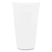 PET Plastic Cups, 24 oz, Clear, 600/Carton