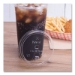 PET Lids, Strawless Sipper, Fits 32 oz Cold Cups, Plastic, C