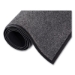 EcoStep Wiper Mat, Rectangular, Charcoal Gray Cut Pile Surfa