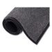 EcoStep Wiper Mat, Rectangular, Charcoal Gray Cut Pile Surfa