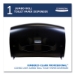 Cored JRT Jumbo Combination Tissue Dispenser, 20.4 x 5.8 x 1