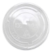 PET Lids, X Straw Hole, Fits 8 oz to 10 oz Cold Cups, Plasti