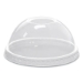 PET Lids, Dome Lid, Fits 8 oz to 10 oz Cold Cups, Plastic, C