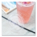 PET Lids, Flat Lid, Fits 32 oz Cold Cups, Plastic, Clear, 60