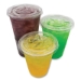 PET Lids, X Straw Hole, Fits 8 oz to 10 oz Cold Cups, Plasti