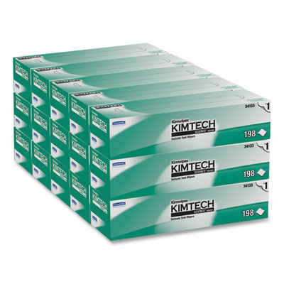 Kimwipes Delicate Task Wipers, 1-Ply, 11.8 x 11.8, Unscented