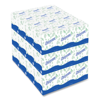 Facial Tissue for Business, Pop-Up Box, 2-Ply, White, 90 She