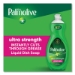Dish Soap Liquid, Green Scent, 32.5 oz Bottle, 9/Carton