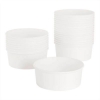 Food Bucket, 32 oz, 6.5" Diameter x 2.4" h, White, Paper, 36