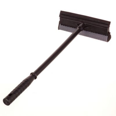 Auto Squeegee, 8" Rubber Blade, 8" Mesh Scrubber, 21" Plasti