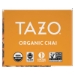Tea Bags, Organic Chai, 16/Box, 6 Boxes/Carton