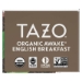 Tea Bags, Organic Awake English Breakfast, 16/Box, 6 Boxes/C