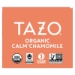 Tea Bags, Organic Calm Chamomile, 16/Box, 6 Boxes/Carton