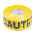 Caution Barricade Safety Tape, 3" X 1,000 Ft, Black/yellow