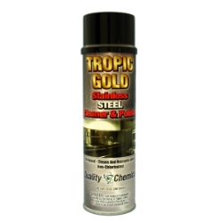Tropic Gold Stainless Steel Polish & Cleaner Aerosol