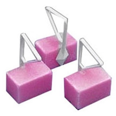 Bowl Block with plastic hanger 4 oz.