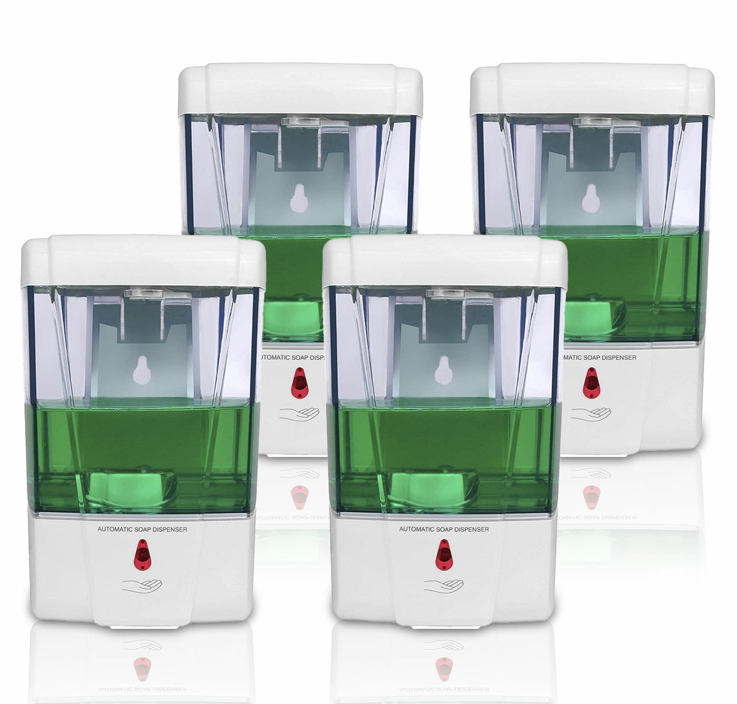 Automatic Dispenser for Soap/Sanitizer - 4 pack