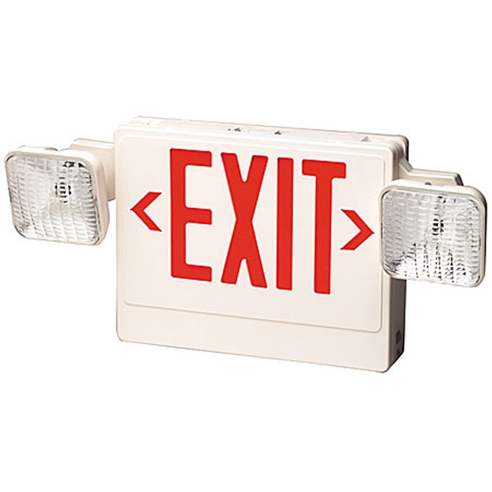 Combo LED Emergency Lighting Fixture