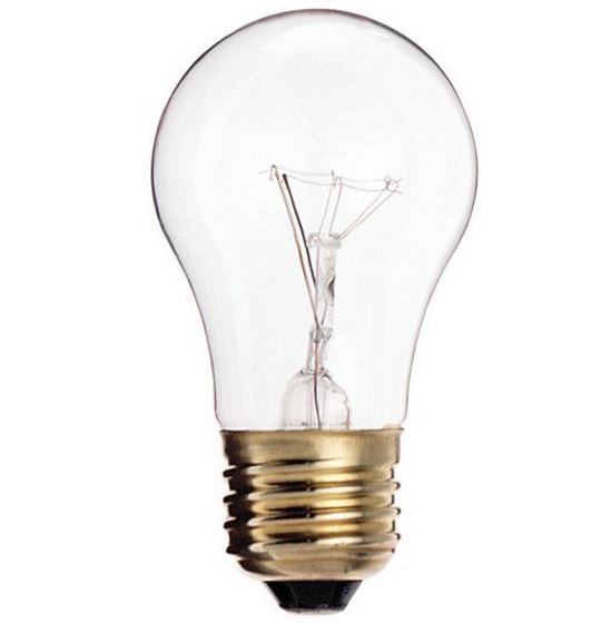 Incandescent 40w clear