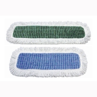 Microfiber Fringed Wet Scrub Pad - Blue