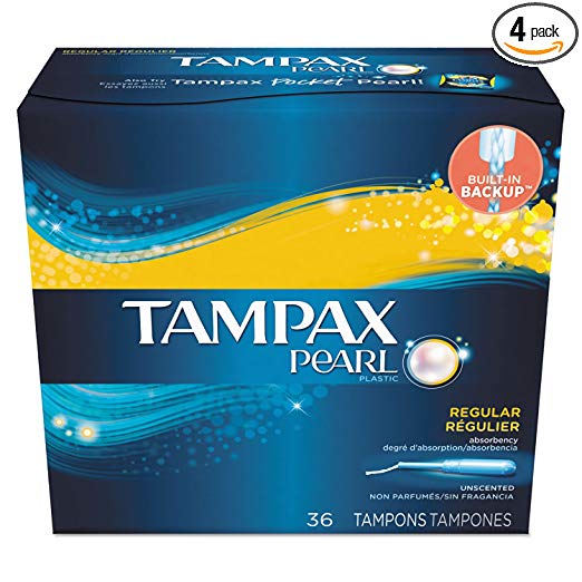 Tampax Pearl Tampons, Regular